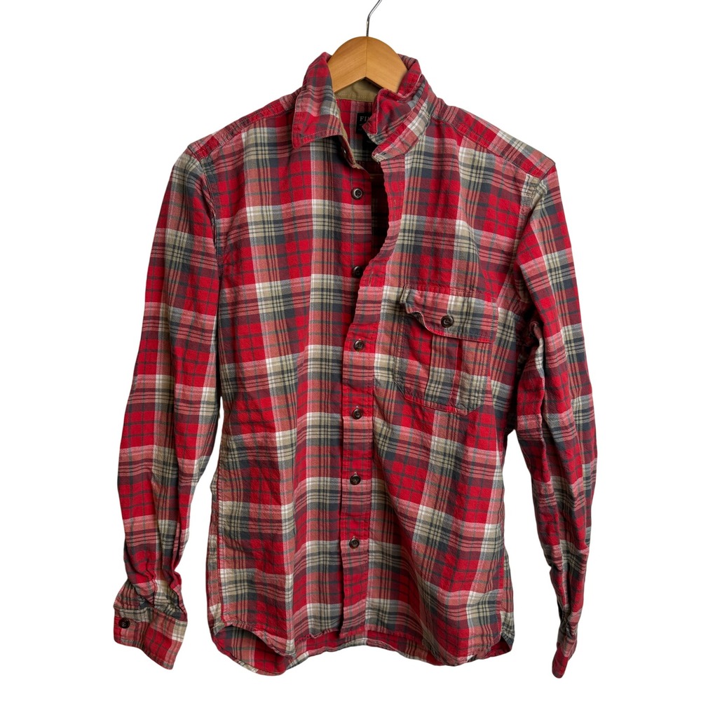 Filson Mens Plaid‎ Shirt XS Red Outdoor Workwear Lightweight Heritage Classic